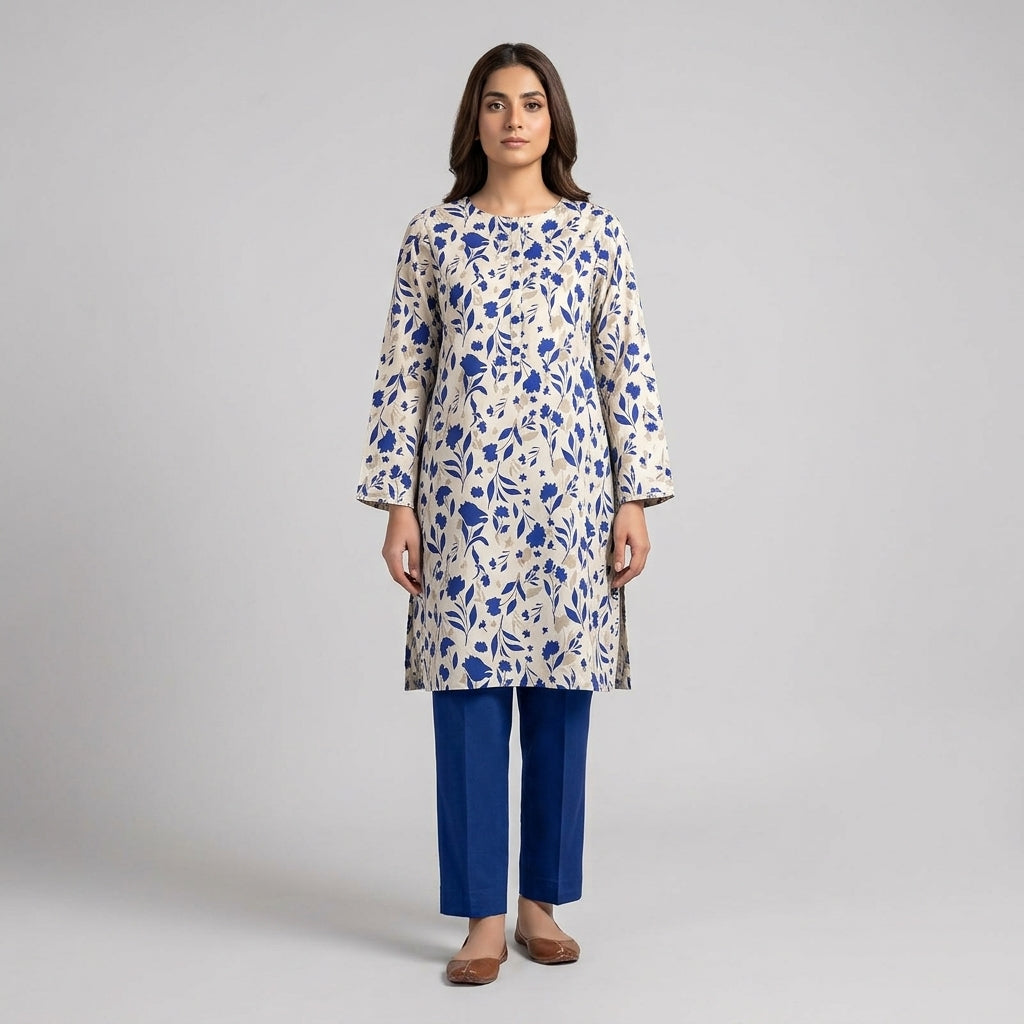 2-Piece Premium Printed Lawn Suit
