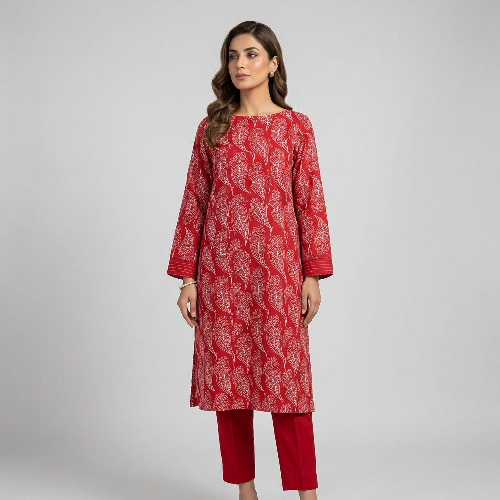 2-Piece Premium Printed Lawn Suit