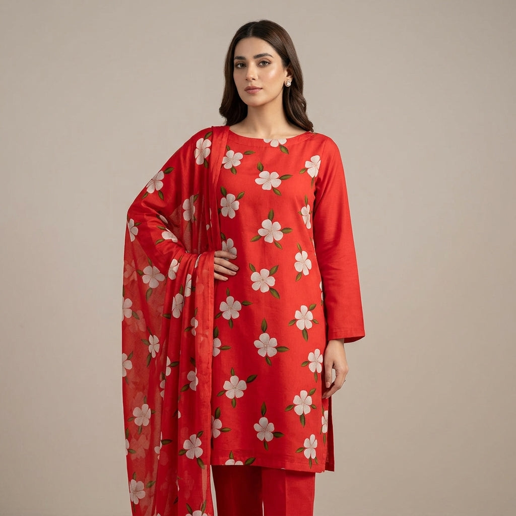 2-Piece Premium Printed Lawn Suit