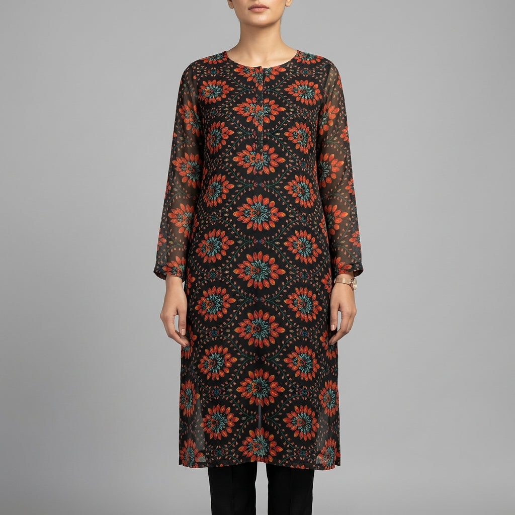 2-Piece Premium Printed Lawn Suit