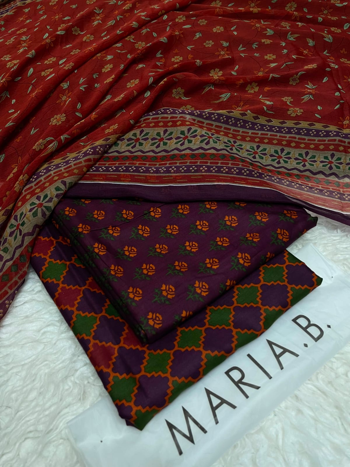 3-Piece Premium Printed Lawn Suit