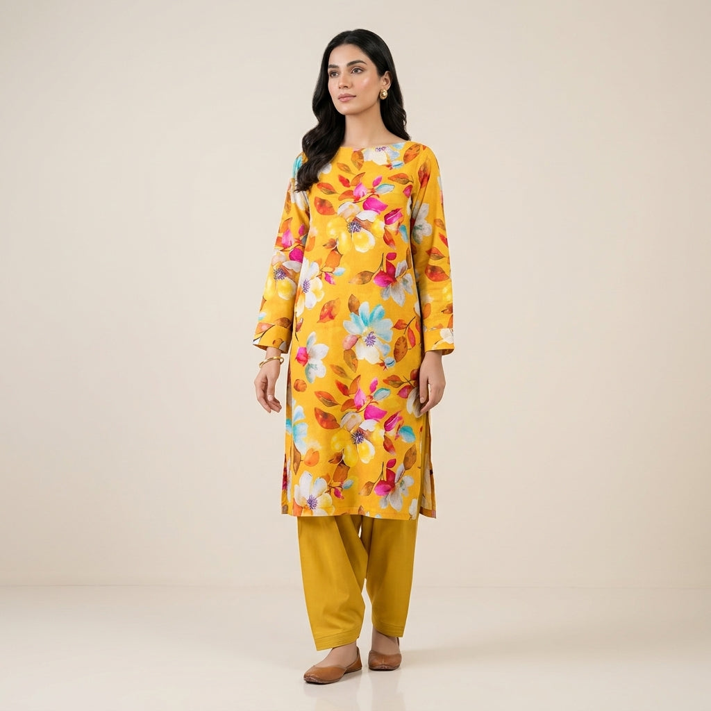 2-Piece Premium Printed Lawn Suit