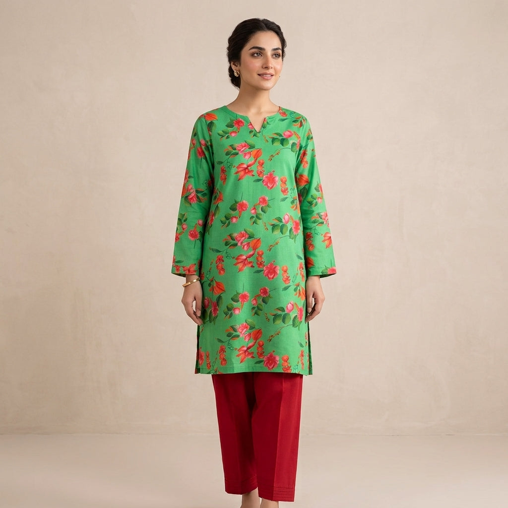 2-Piece Premium Printed Lawn Suit