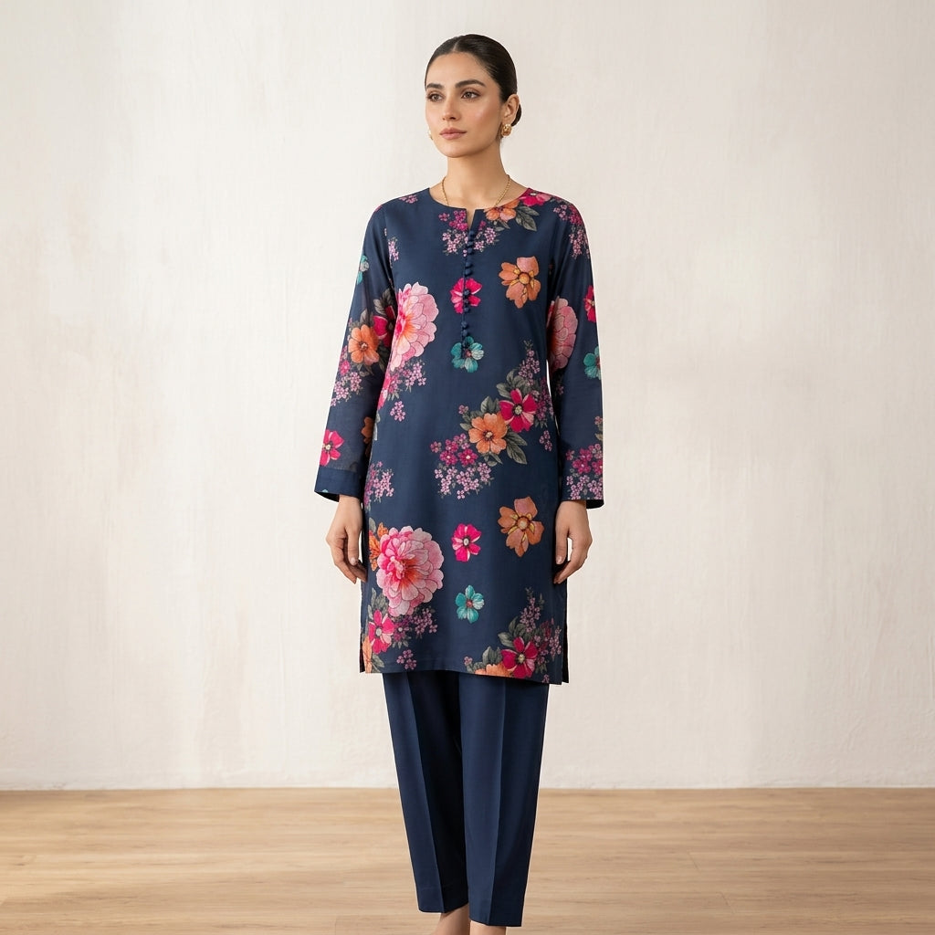 2-Piece Premium Printed Lawn Suit