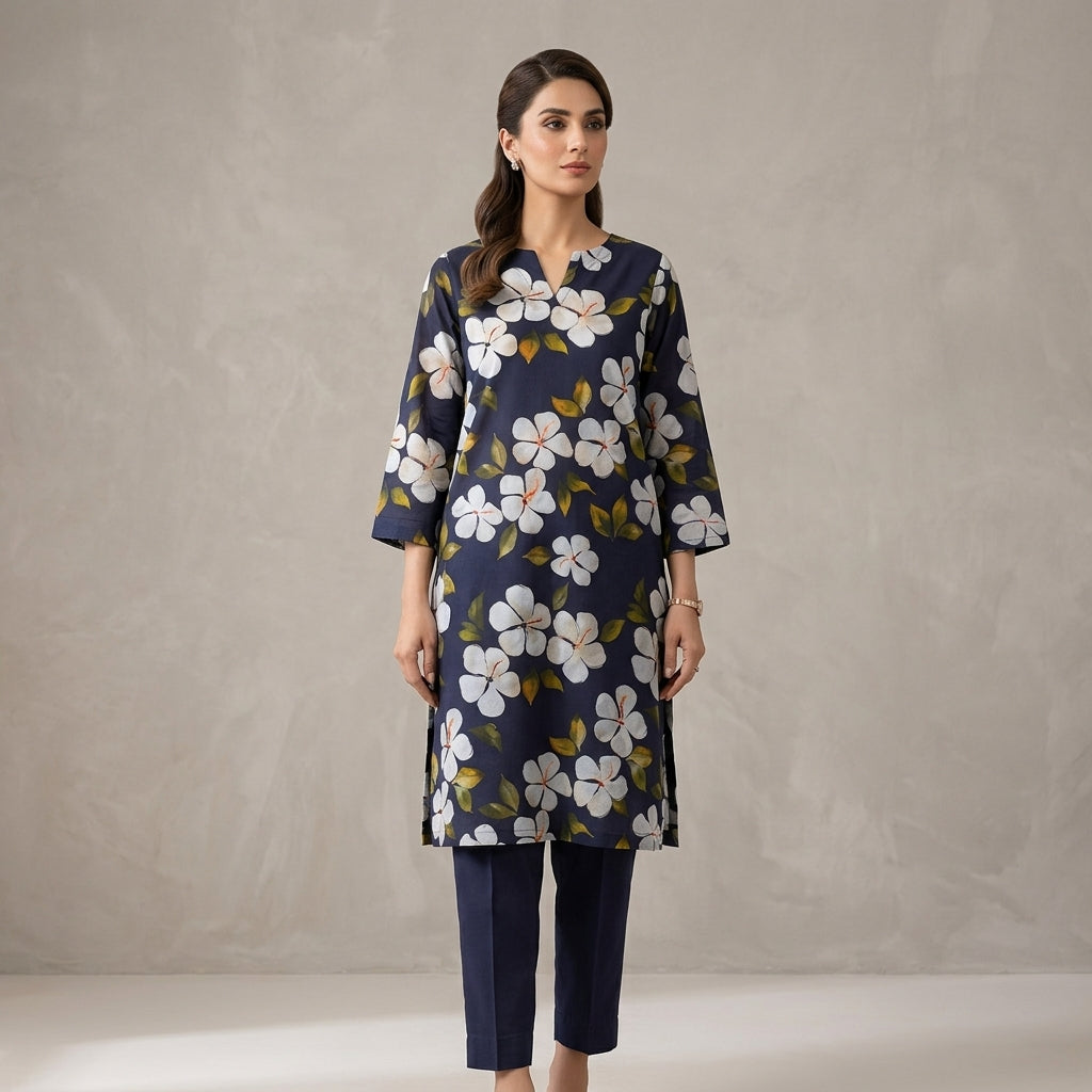 2-Piece Premium Printed Lawn Suit