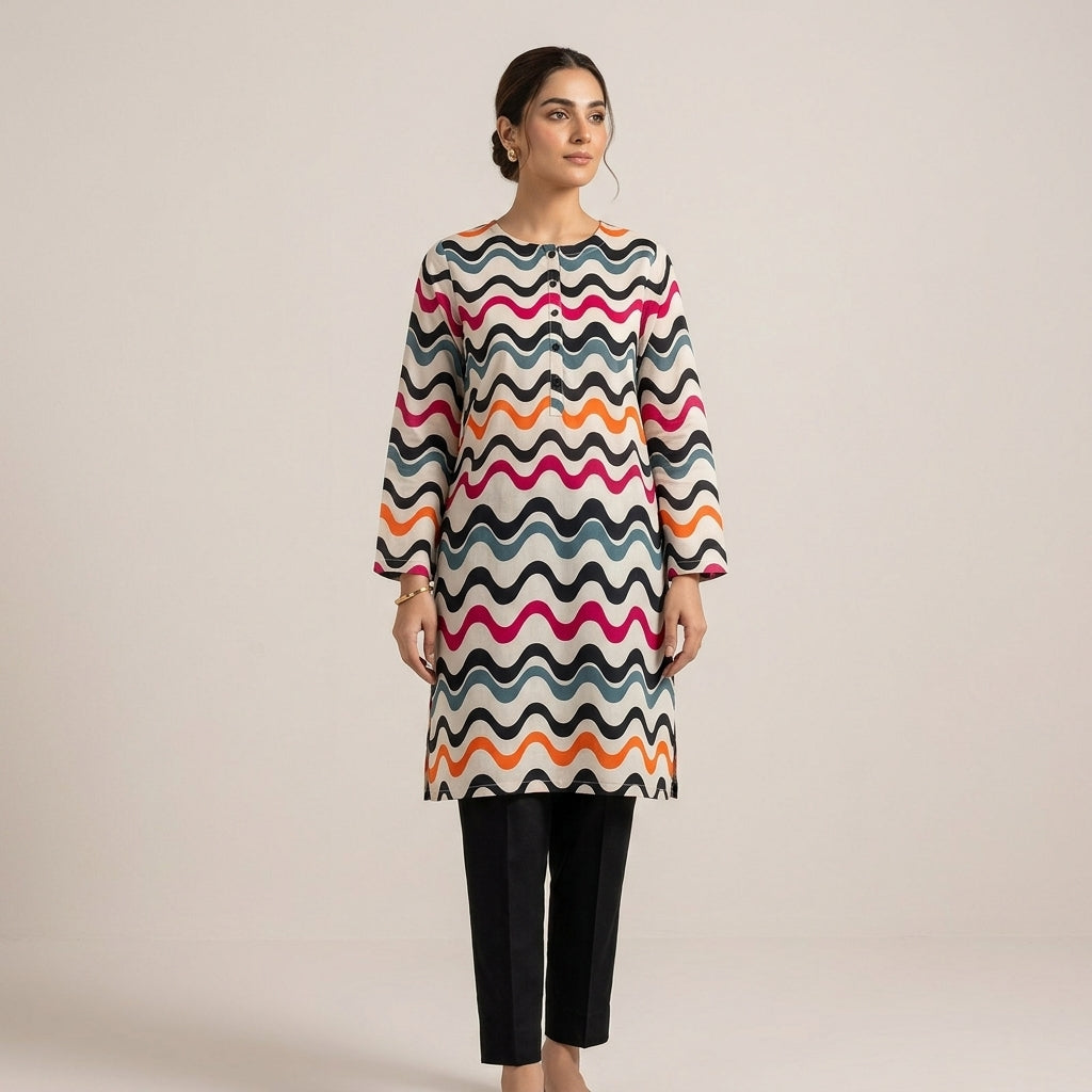 2-Piece Premium Printed Lawn Suit