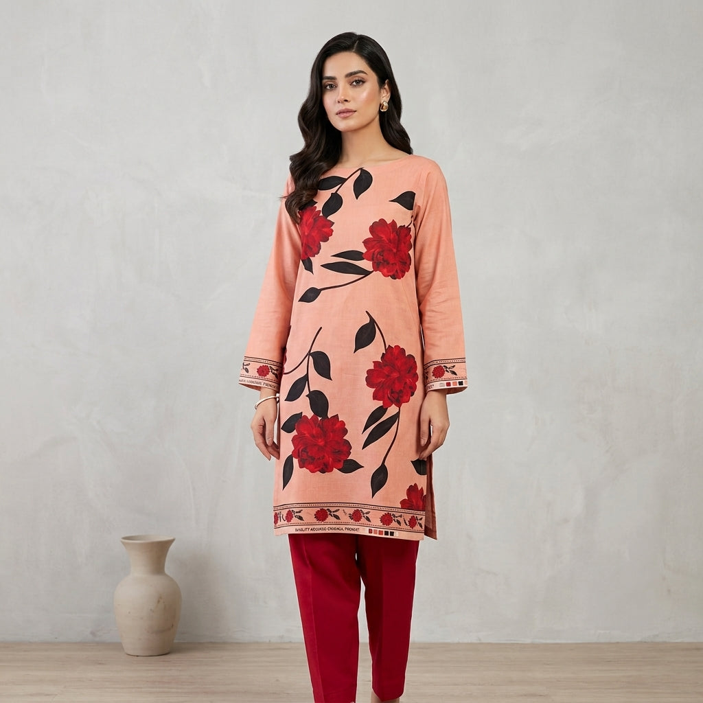 2-Piece Premium Printed Lawn Suit