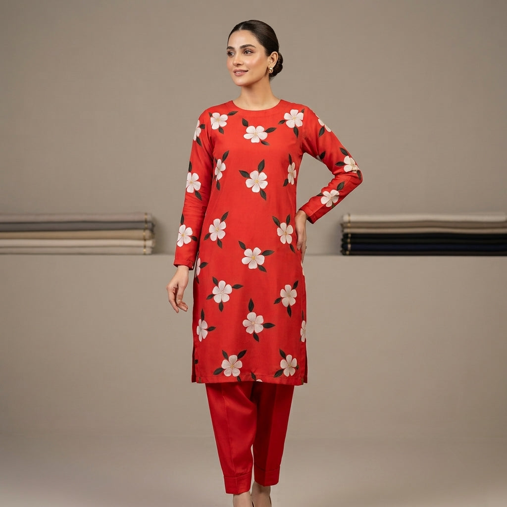 2-Piece Premium Printed Lawn Suit